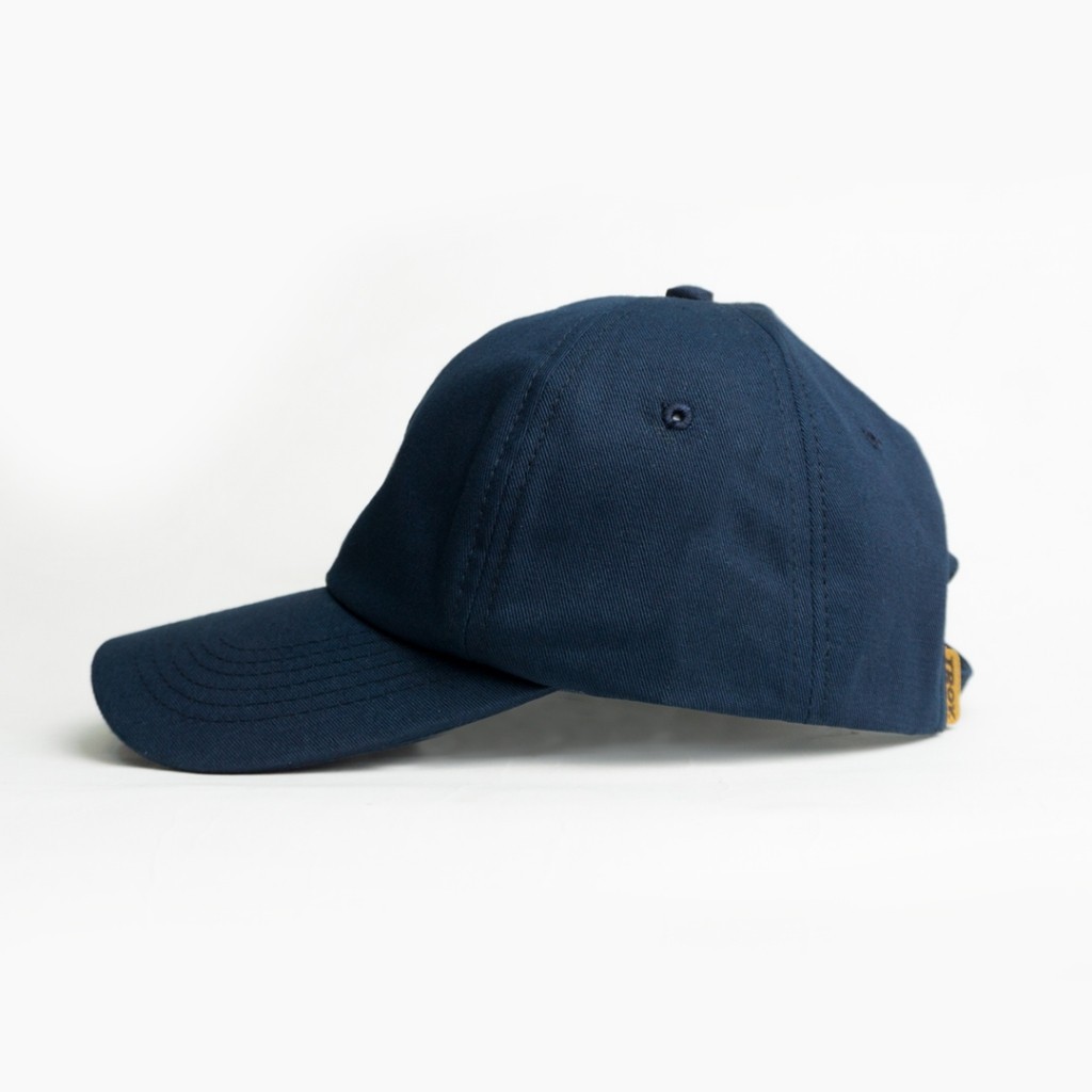 Troy Company Polo Cap Navy Arrow - Topi Baseball Biru Navy BC 2481