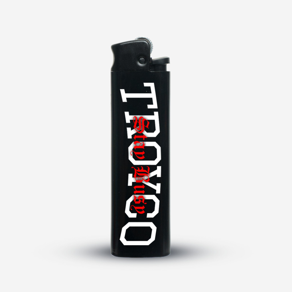Troy Company Lighter Black Hitam KA 207