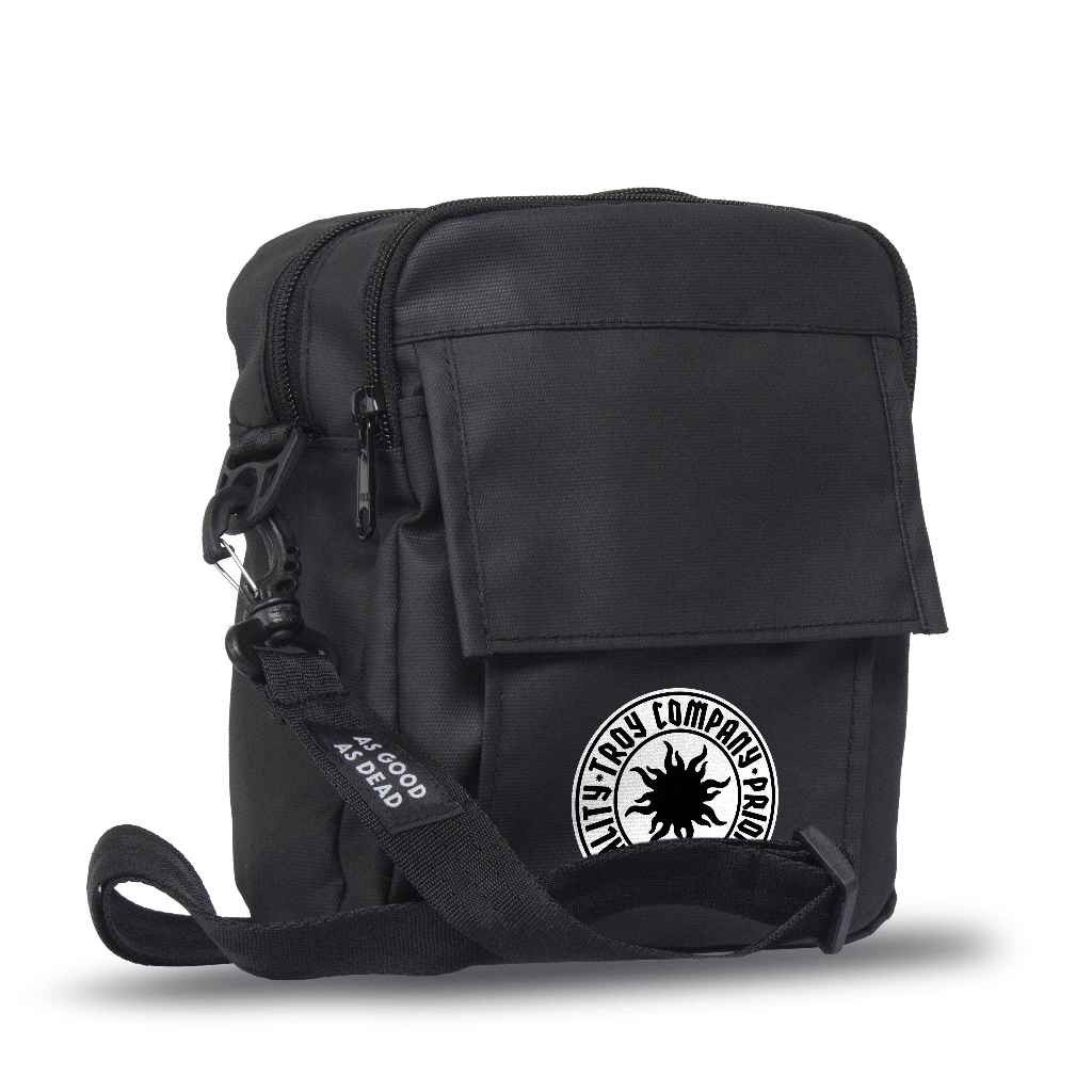 Troy Company Sling Bag Tas Selempang Hitam SB 2506