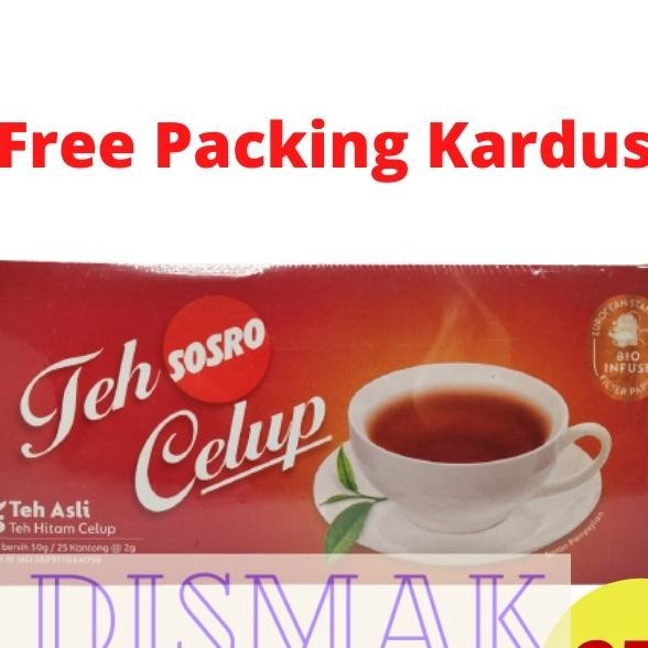 

Teh Sosro Celup Bla Tea 25 Kotak Isi 25 Kantung Teh