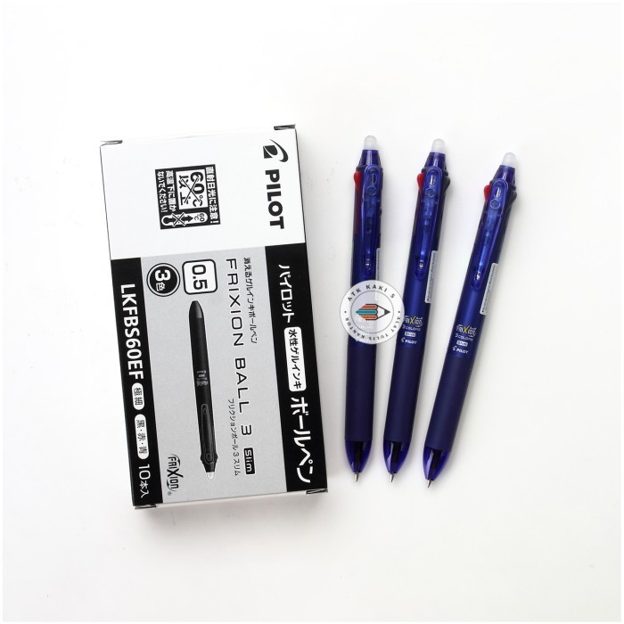 

NEW!! PENA PILOT FRIXION 3 IN 1 0.5MM WARNA WARNI BISA DI HAPUS [ 1 BUAH ]