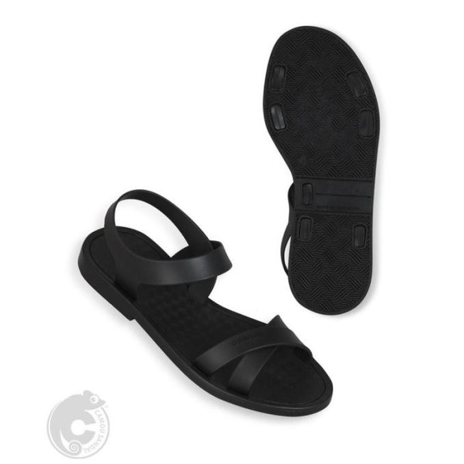 Sandal Karet Slip On Sendal Selop Wanita Pesta Camou Camau Camao Vara