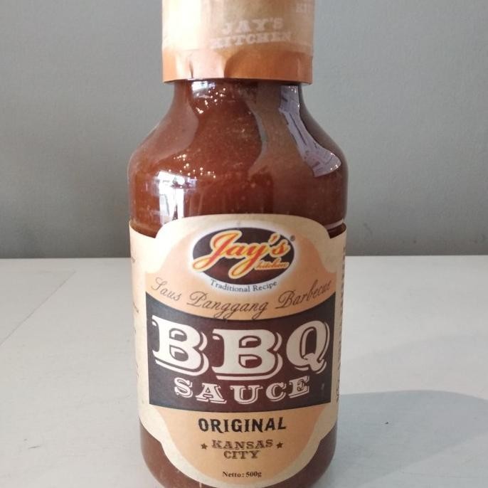 

Jay 's Bbq Sauce / Sauce Bbq / Saus barberkyu /Steak Sauce 500 Gr HFS