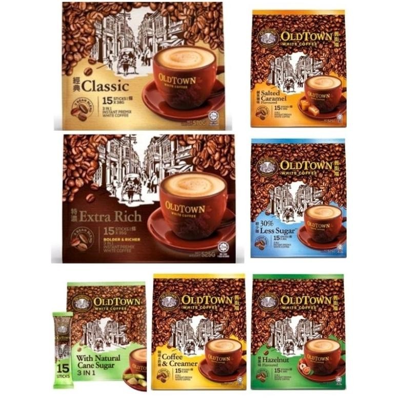 

we-53 Old Town white coffee all varian (1 pack = 15 sticks) Terlaris