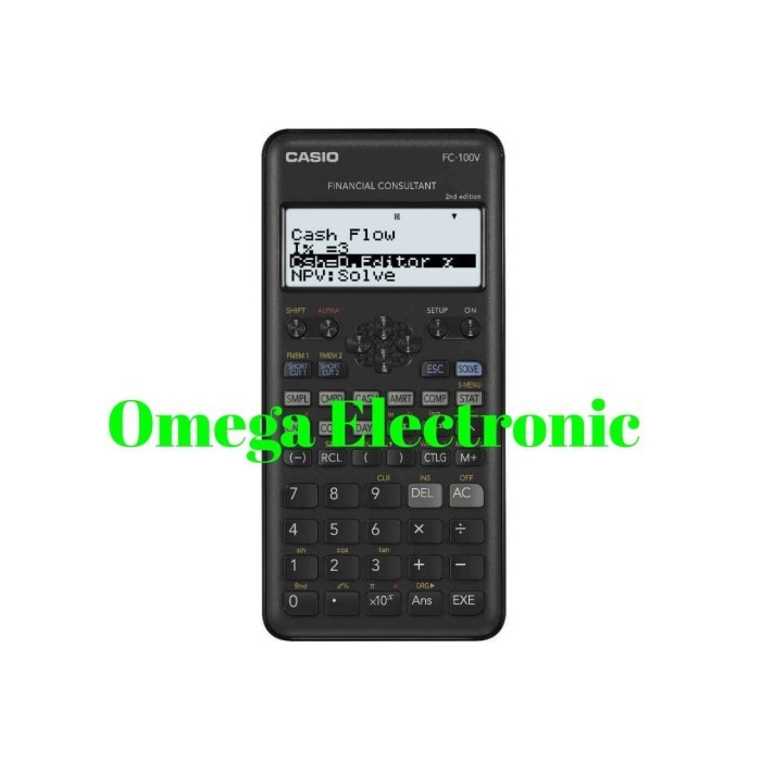 

CASIO FC 100V - FINANCIAL CALCULATOR