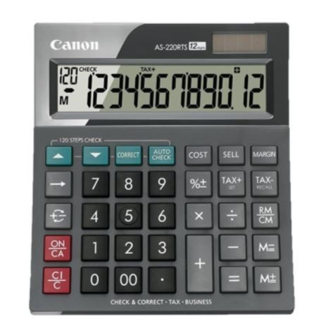 

CALCULATOR CANON AS 220RTS ORIGINAL