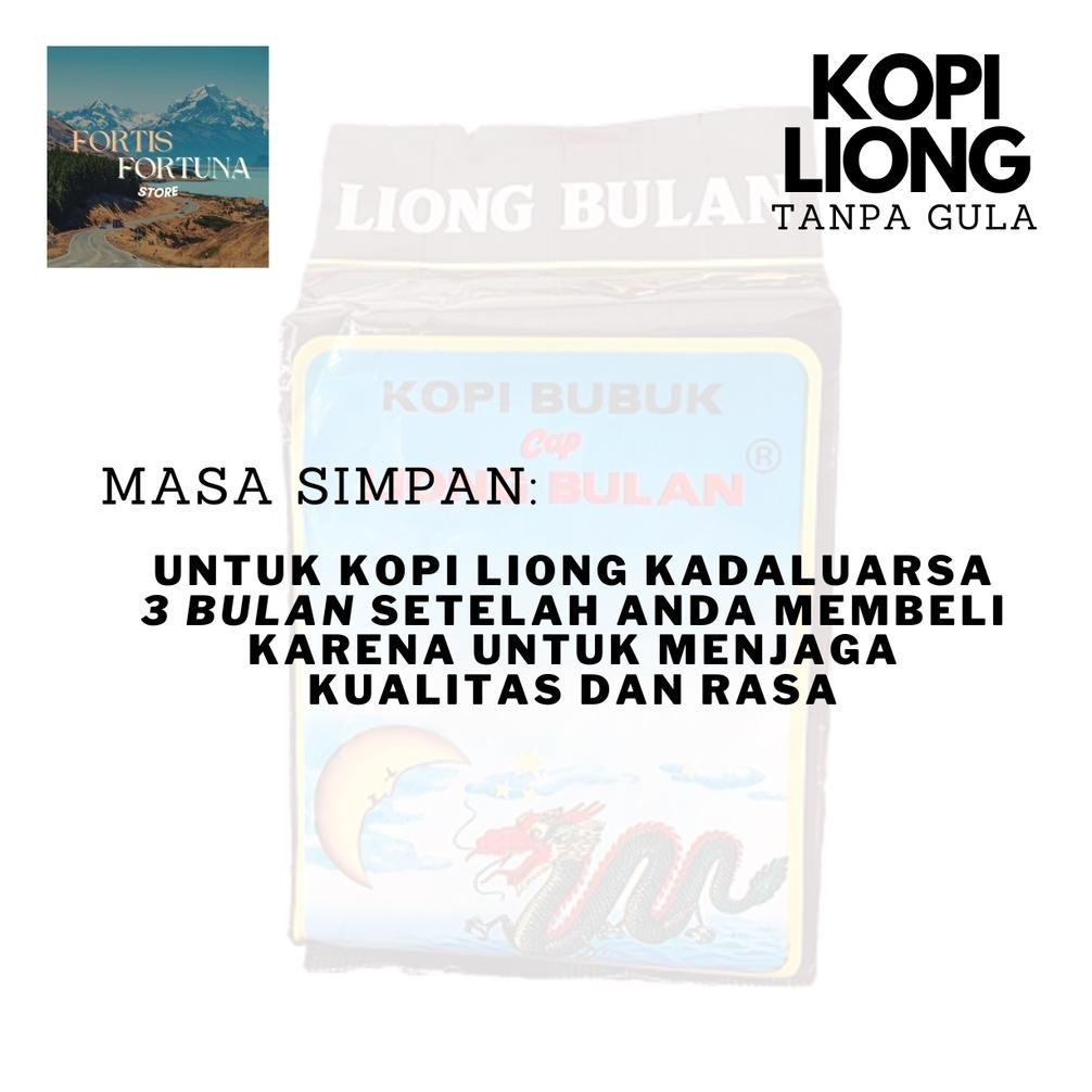 

BYP-27 Kopi Liong Tanpa Gula 200gr Khas Bogor Murah
