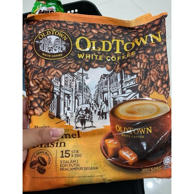 

Best Seller old Town white coffee salted caramel karamel asin Berkualitas