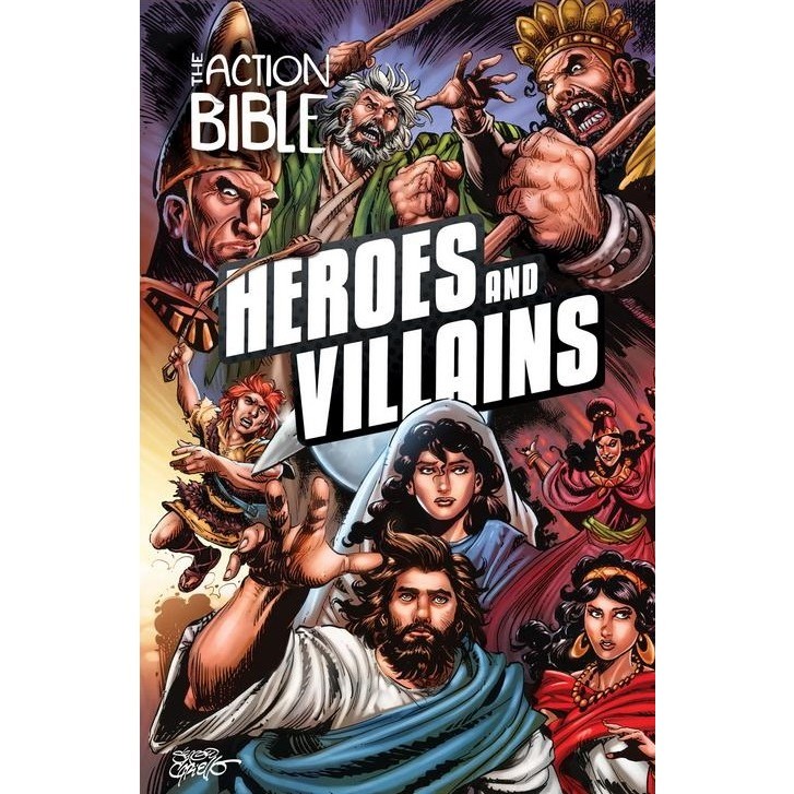 

The Action Bible - Heroes and Villains ( Komik Rohani / D )