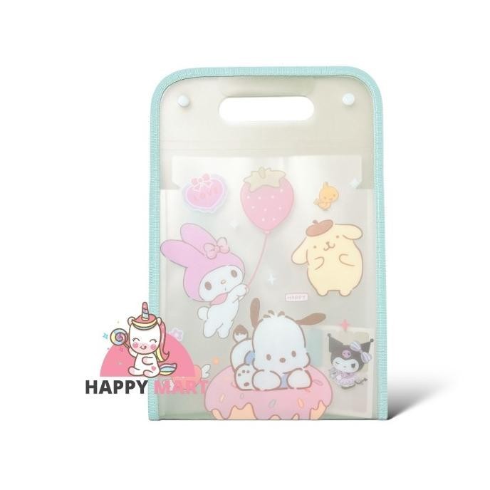 

map tas dokumen gen 2/ organizer file bag sanrio kuromi / cinnamoroll