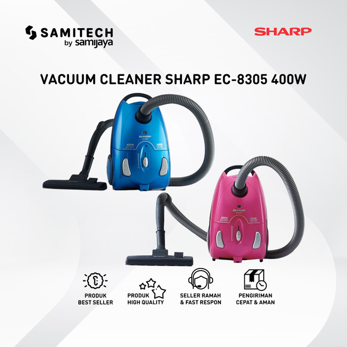 Terlaris Vacuum Cleaner Sharp Ec-8305 / Ec 8305