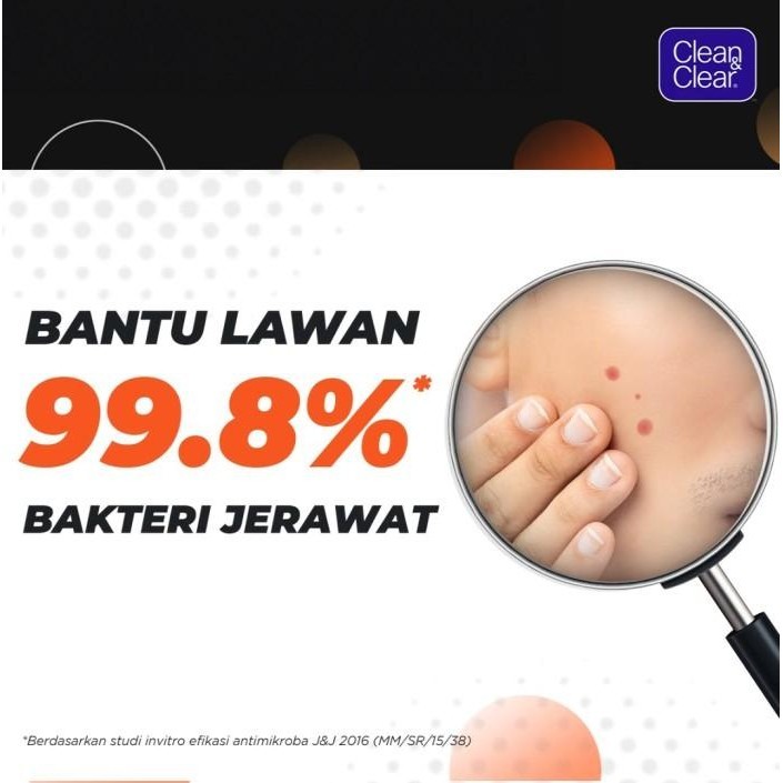 BISA COD - CLEAN & CLEAR FOAMING FACE WASH MEN SABUN CUCI MUKA 100ML - ISI 2