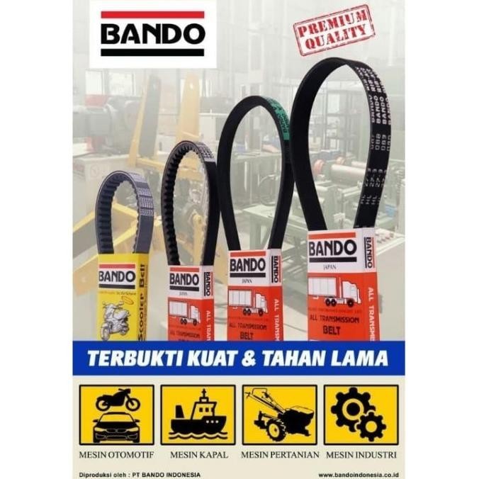 Vanbelt / Fanbelt V Belt Green Seal Bando A 65 Atau A65 Atau A-65 Evanderonline