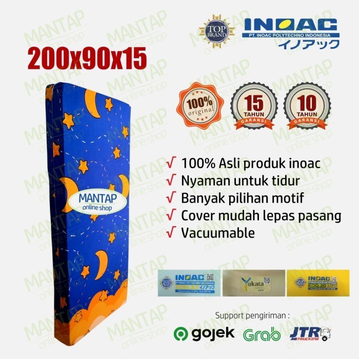 Kasur Busa Inoac 200 X 90 X 15
