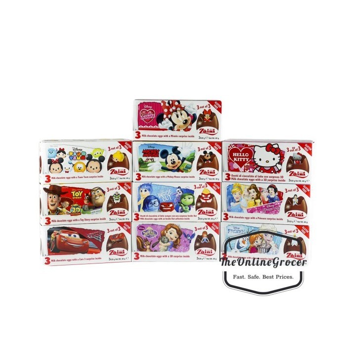 

Ready Zaini Surprise Chocolate Eggs Coklat Zaini