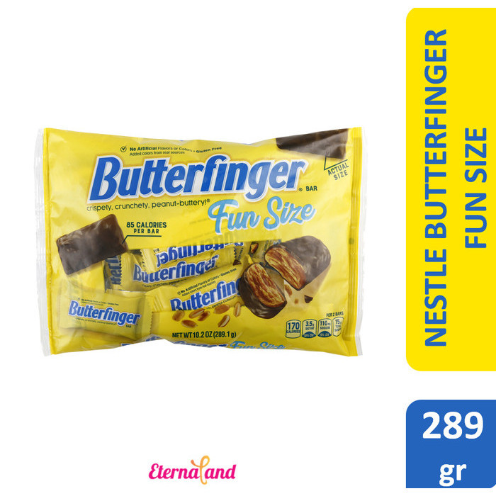 

Ready Nestle Butterfinger Fun Size - cokelat impor butterfinger