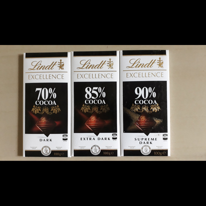 

Ready PROMO!! Lindt Excellence Dark Chocolate - Coklat Import