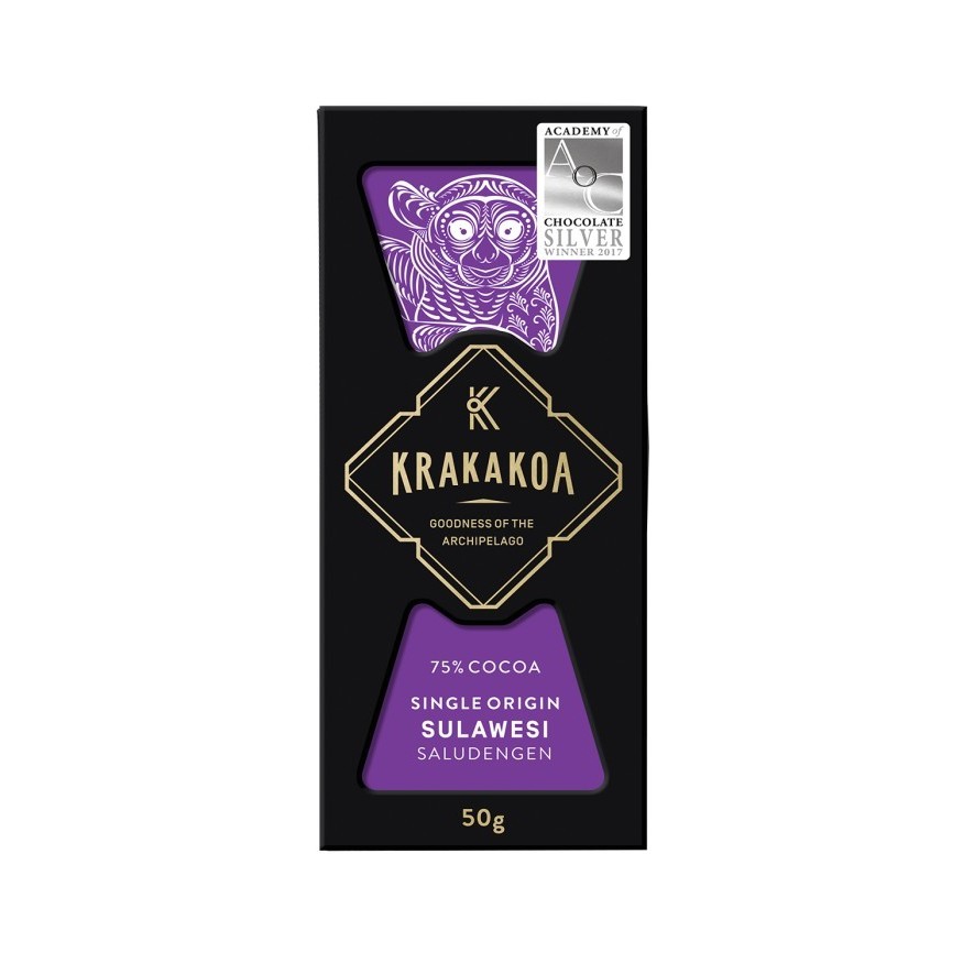 

Ready Krakakoa - Coklat Single Origin 75% Saludengen, Sulawesi