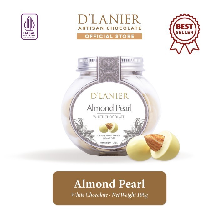 Ready DLANIER Almond Pearl White Chocolate