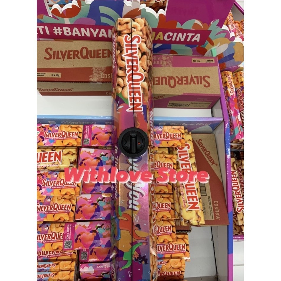 

Ready SILVERQUEEN CHUNKY BAR 1KG COKLAT COKELAT VALENTINE