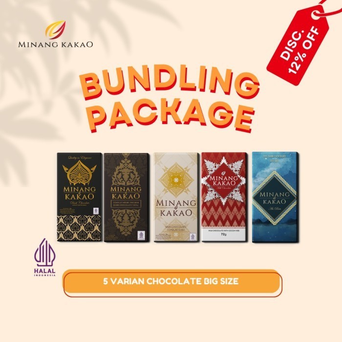 

Ready Bundling Big Size Chocolate Bar - 5 Varian Rasa