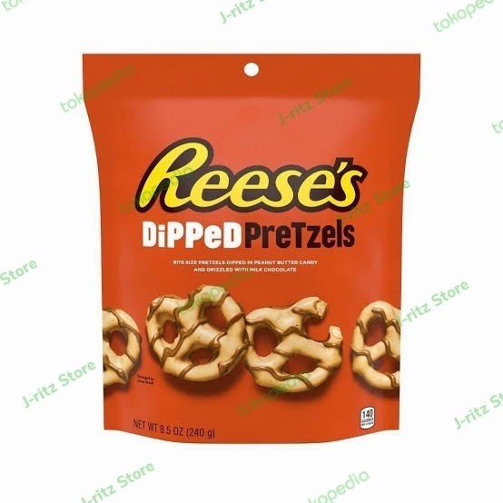 

Ready Reeses Dipped Pretzels 240gr