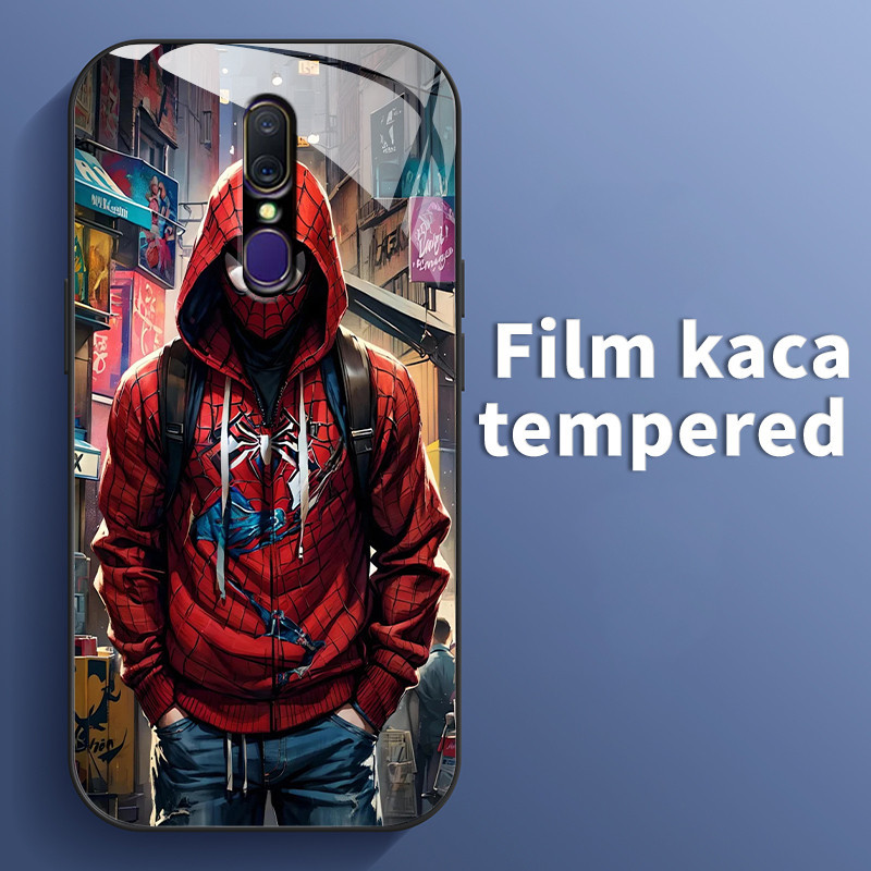 Casing Hp Untuk OPPO F11 A9 2019 A9X F11 Pro F9 F9 Pro A7x F7 F5 F5 Youth Case Casing pola Marvel Sp