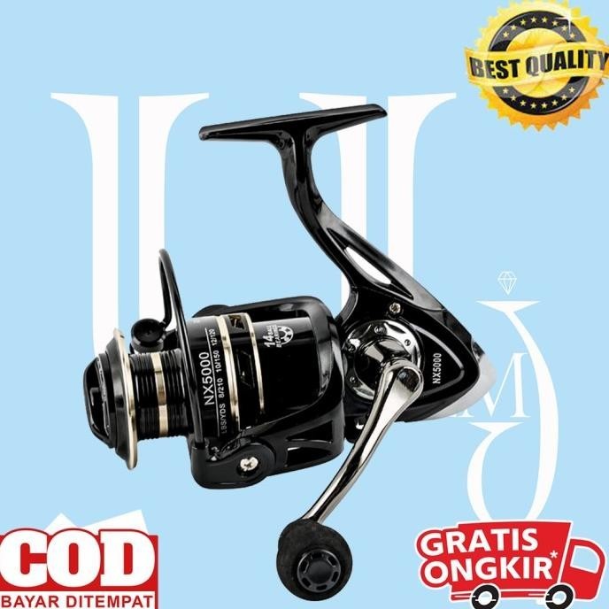 NX2000-7000 Series Metal Reel Pancing Fishing Reel 4.7:1 Gear Ratio