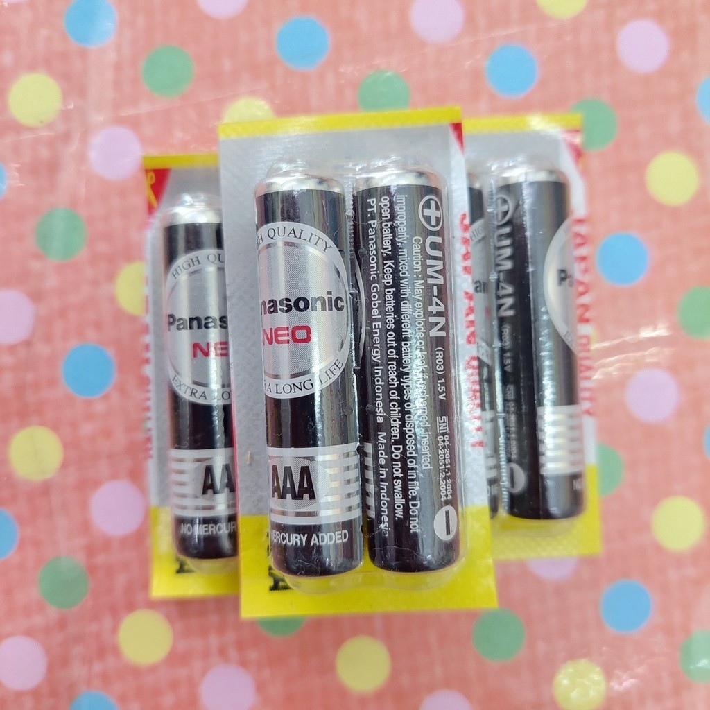 Baterai AAA Panasonic A3-P (Harga Per biji)