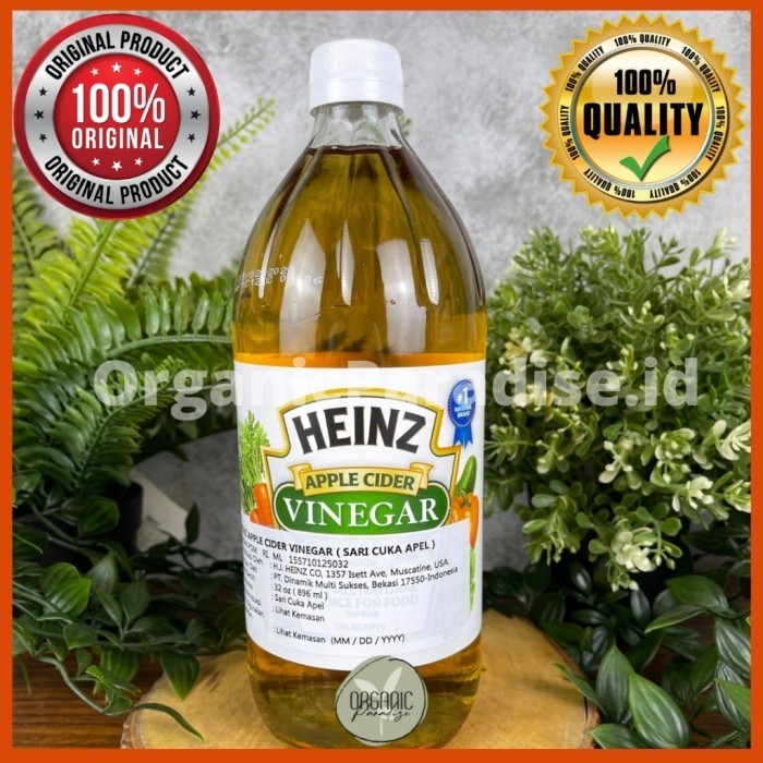 

Sale Heinz Apple Cider Vinegar / Cuka Apel Heinz 473 Ml