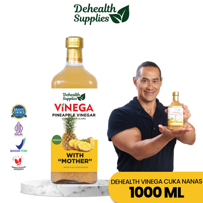 

Sale Dehealth Pineapple Vinegar ( Cuka Apel Nanas ) 1000 Ml