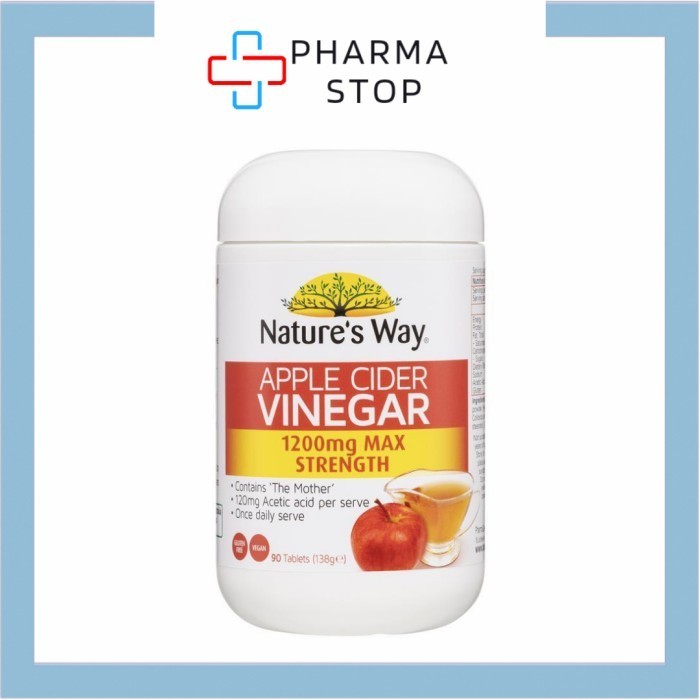 

Sale Nature'S Way Apple Cider Vinegar 1200Mg 90 Tablets