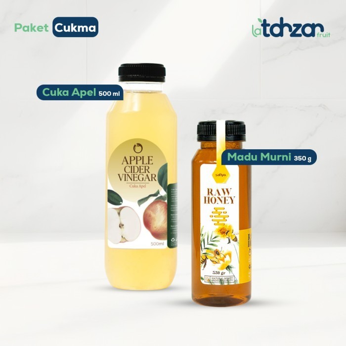 

Sale [Paket Diet Cuma] Cuka Apel 500 Ml + Madu Murni 350 Gr