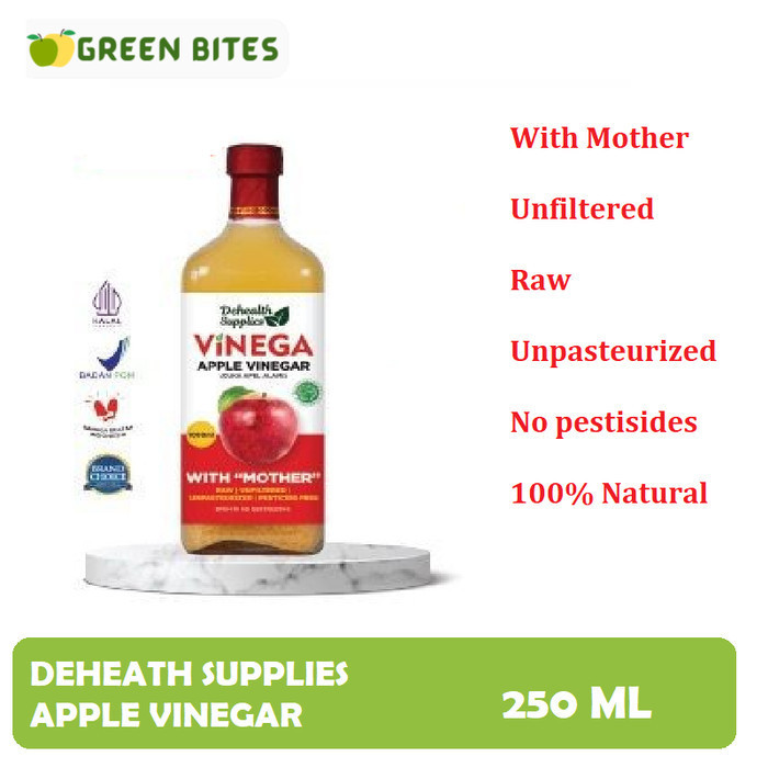 

Sale Dehealth Supplies Apple Vinega Cuka Apel 250 Ml (Botol Kaca)