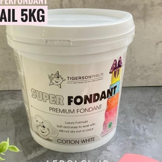 

Tigerson Fondant Fondant Kemasan 1 Ember = 5 Kg