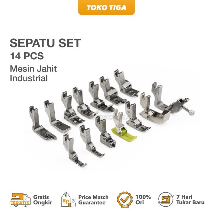 

Terlaris Sepatu Set 14 Pcs CY-014HS (Mesin Jahit Industrial High Speed Jarum 1) SALE