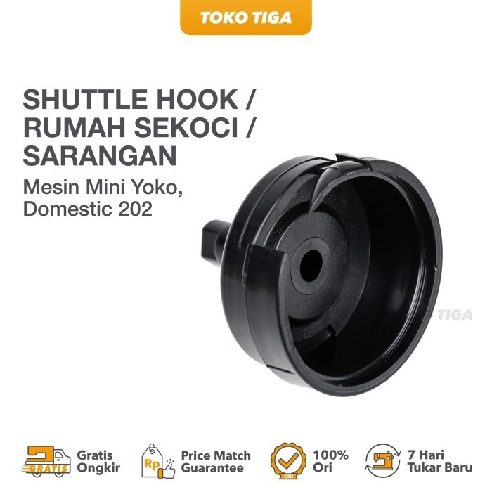 

Terlaris Shuttle Hook / Rumah Sekoci / Sarangan Mesin Mini Yoko Domestic 202 SALE