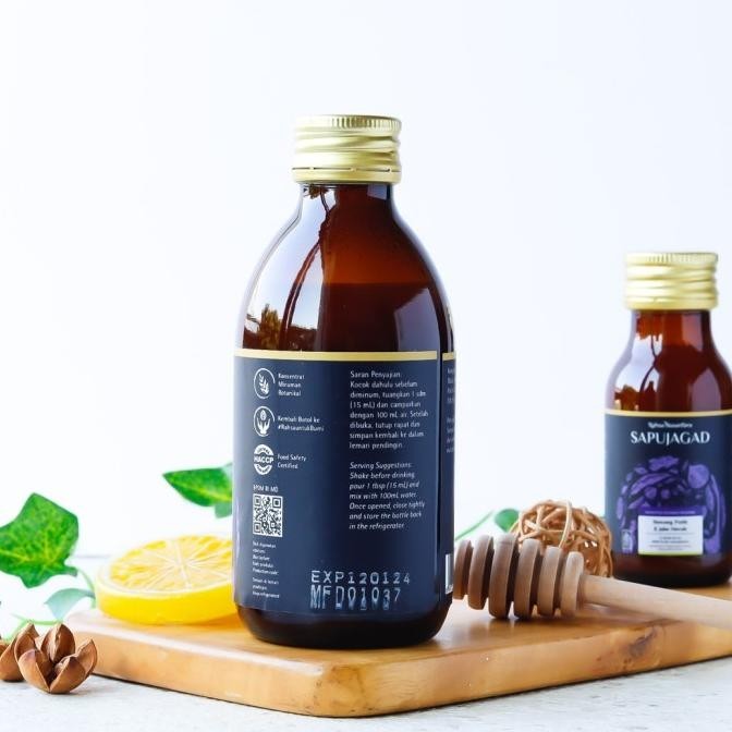 

Sapujagad Jus Lemon Jahe Bawang Putih Cuka Apel Madu Rahsa Nusantara BS
