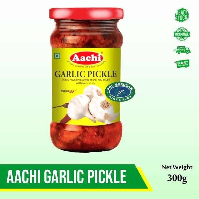 

AACHI GARLIC PICKLE 300G
