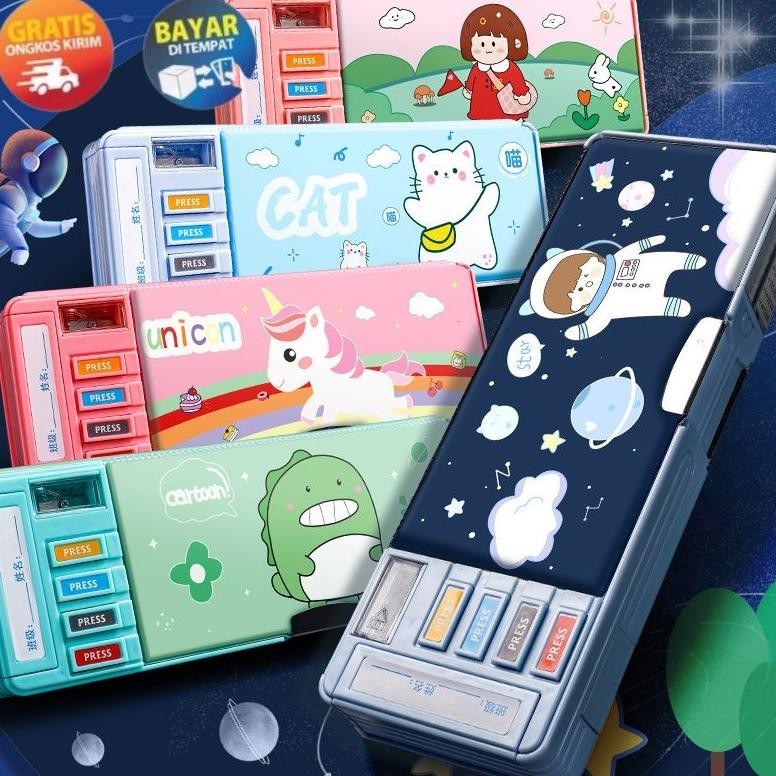 

Premium Mikado - Kp117 Tempat Pensil Anak Perempuan Murah Kotak Pensil Anak Perempuan Gambar Astronot Anak Kotak PensilAnakAnak Gratis Ongkir