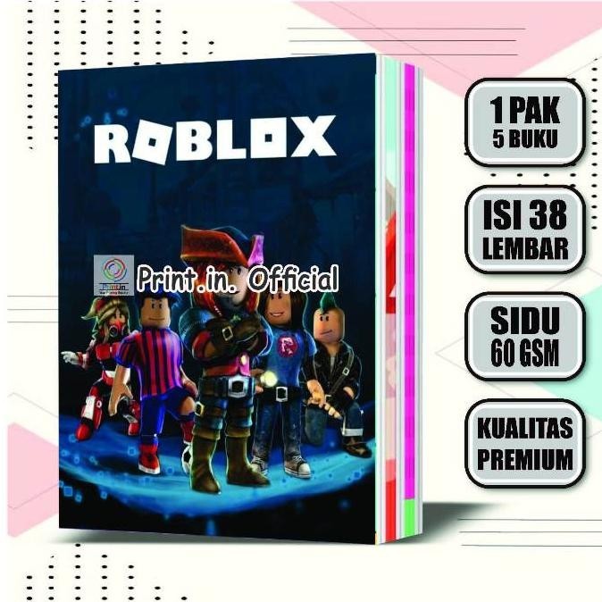 

Diskon Buku Tulis Custom Roblox 38 Lembar / Buku Tulis Sekolah Cod