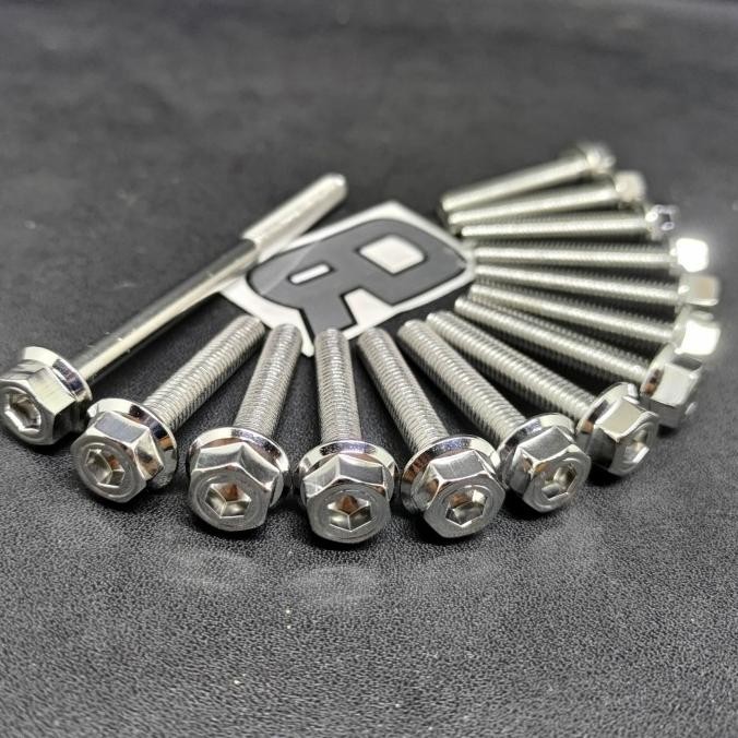 Baut Set Cvt Stainless 2 Kunci Vario 110 Karbu Karburator