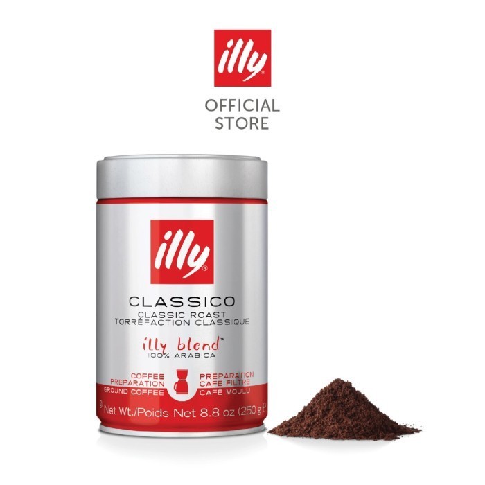 

Illy Coffee - Kopi Bubuk 250Gr - Filter