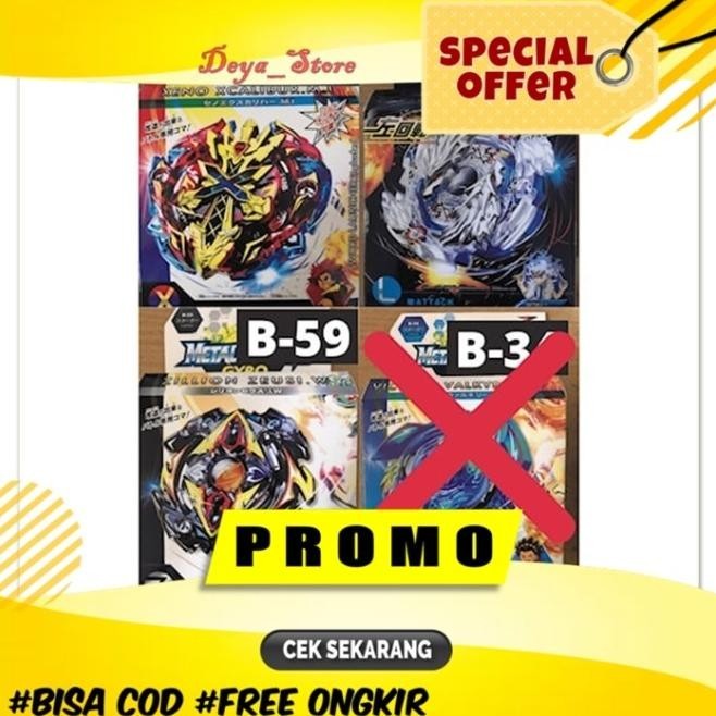 Mainan Gasing Beyblade Burst Terbaru Metal Rise Valkyrie Gangsing Anak