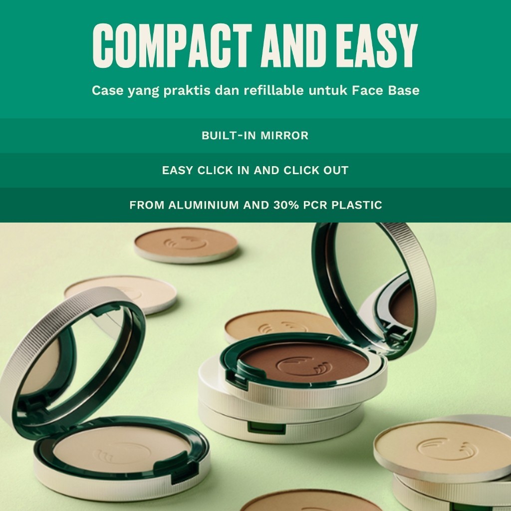 The Body Shop Tea Tree Face Base Compact Case