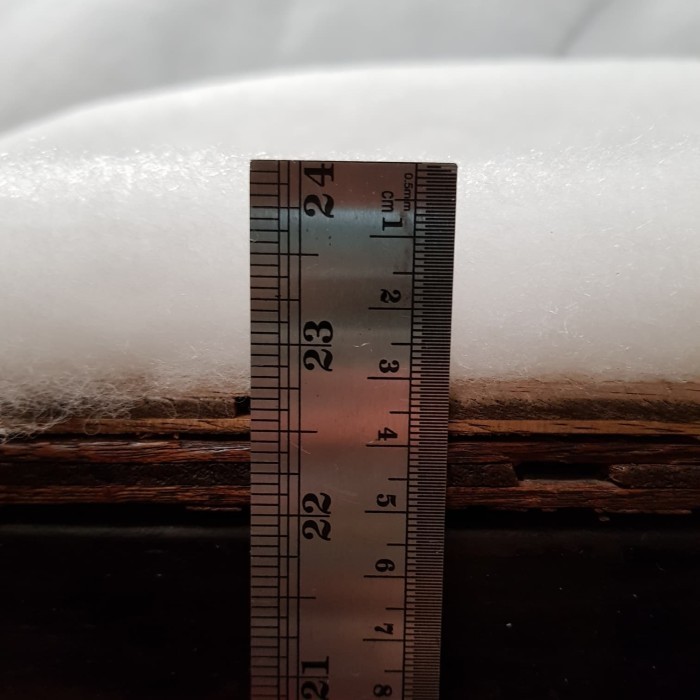 Dacron Press Super - Dakron Meter Lembar - Kapas Isi Selimut Quilt