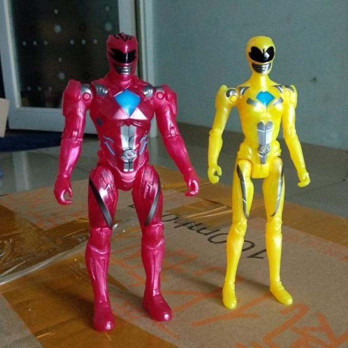 Mainan Action Figure Power Ranger set