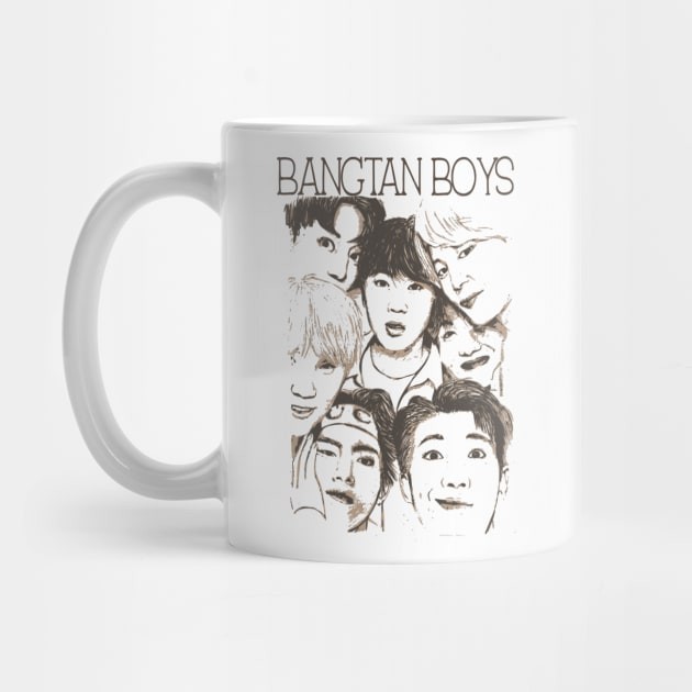 Cangkir Kopi BTS BTS Coffee Mug