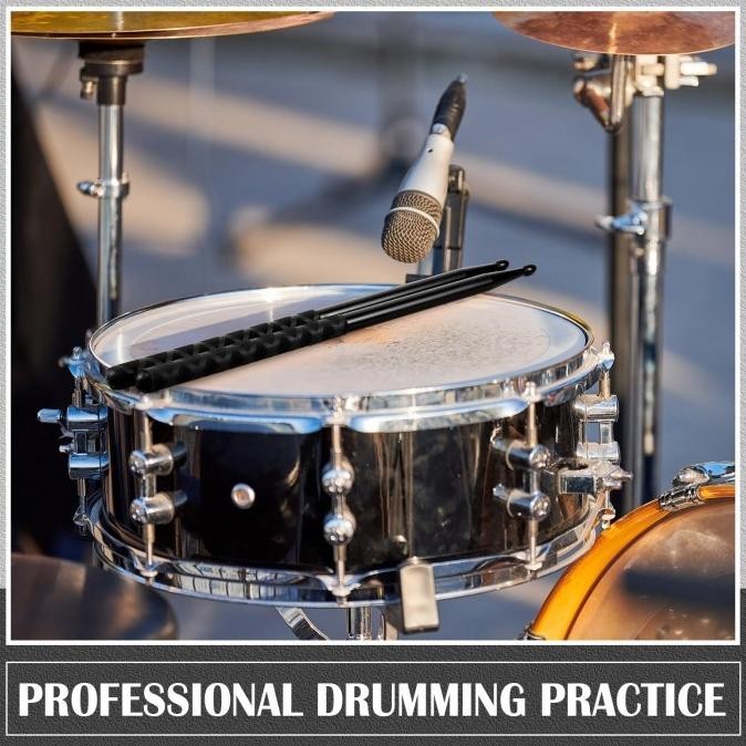 2Pcs Stik Drum 5A Tongkat Drum Jazz Stik Drum Elektronik Drumsticks