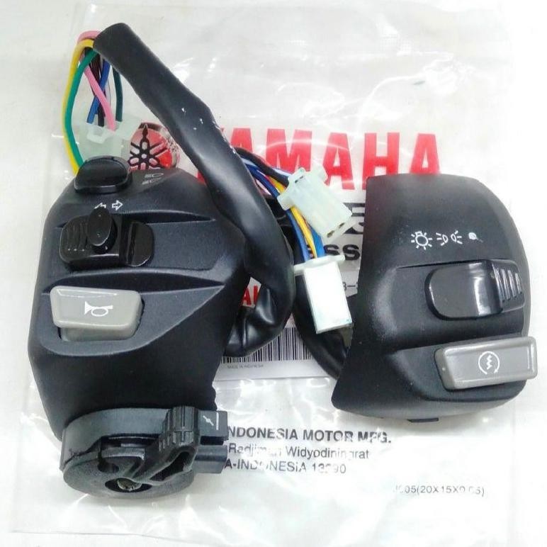 KLP - SAKLAR LAMPU XEON KARBU PNP  MIO SAKLAR STATER XEON KARBU KIRI KANAN SET TERLARIS